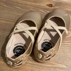 Livie & Luca Ballet Mariposa Flats w Butterfly - Like NEW